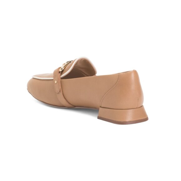 CLARKS Tan Combo Leather Ubree15 Lily Comfort Loafers - Picture 2 of 2